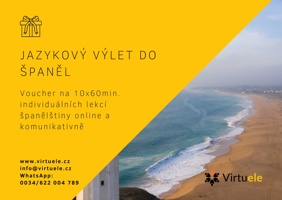 Vánoční vouchery - daruj sluníčko, moře a pohodu, daruj španělštinu